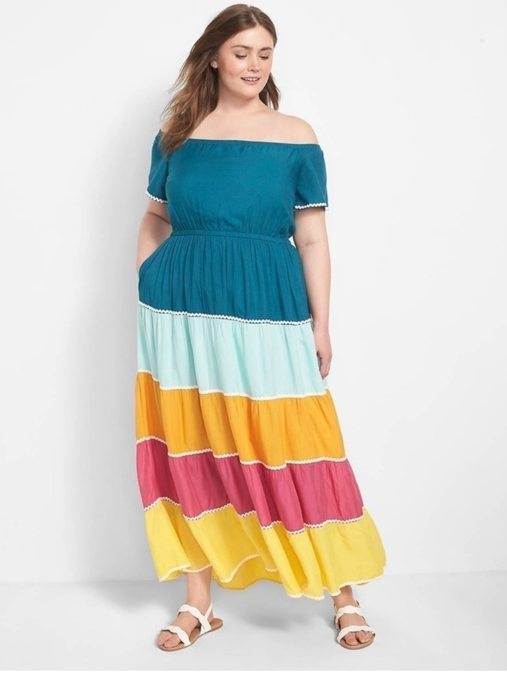 Lane Bryant Maxi Dress - Picture 2 of 8